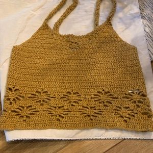 Crochet tank top